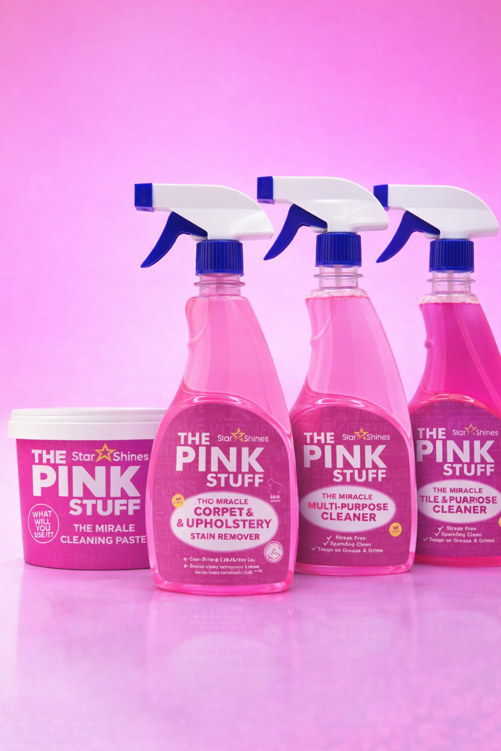 4 In 1 Home Pink Stuff Bundle