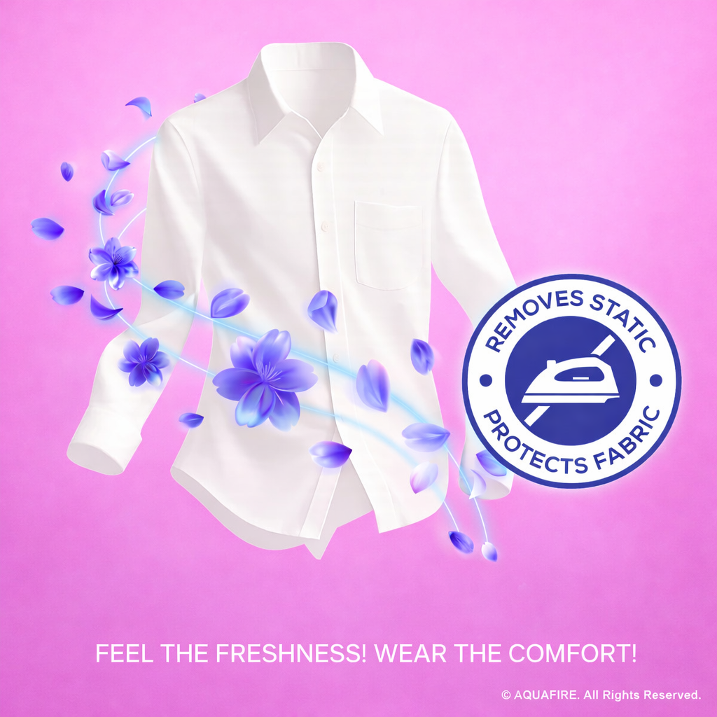 The Miracle Anti Wrinkle Spray, No Iron Needed, Fabric Refresher with Odour Eliminator 250mL