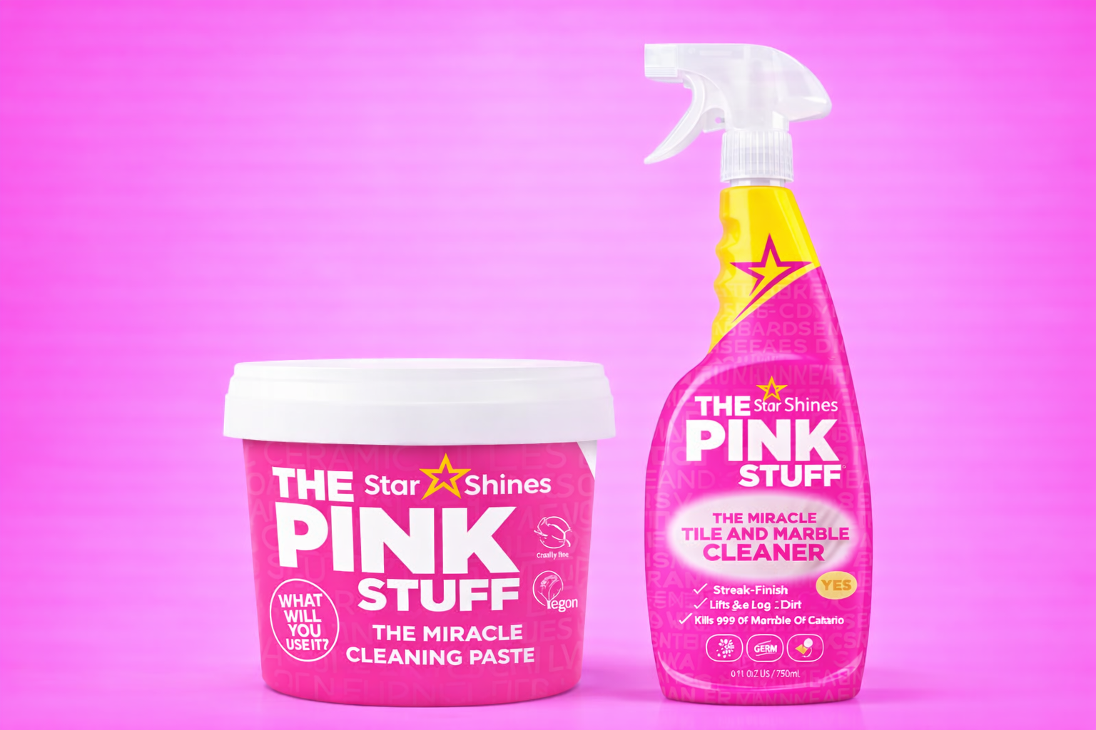 THE PINK STUFF – Miracle Clean Duo