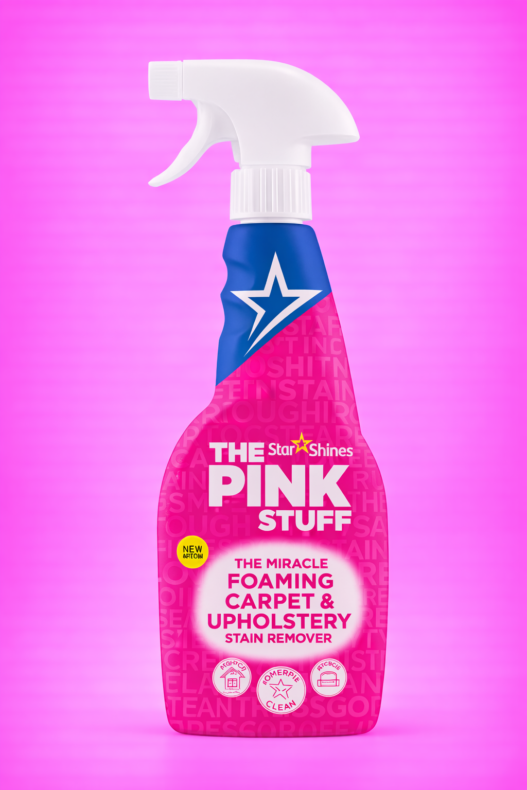 The Miracle Foaming Carpet & Upholstery (Sofa) Stain Remover