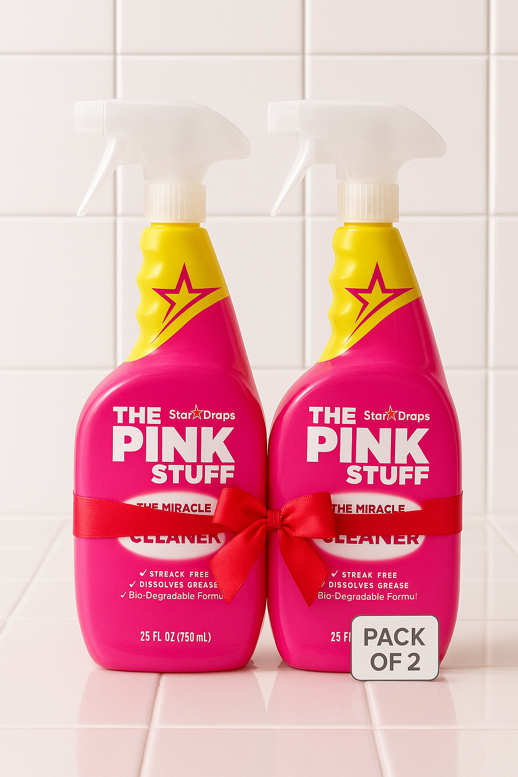 The Miracle Tile and Marble Cleaner- THE PINK STUFF 500ml