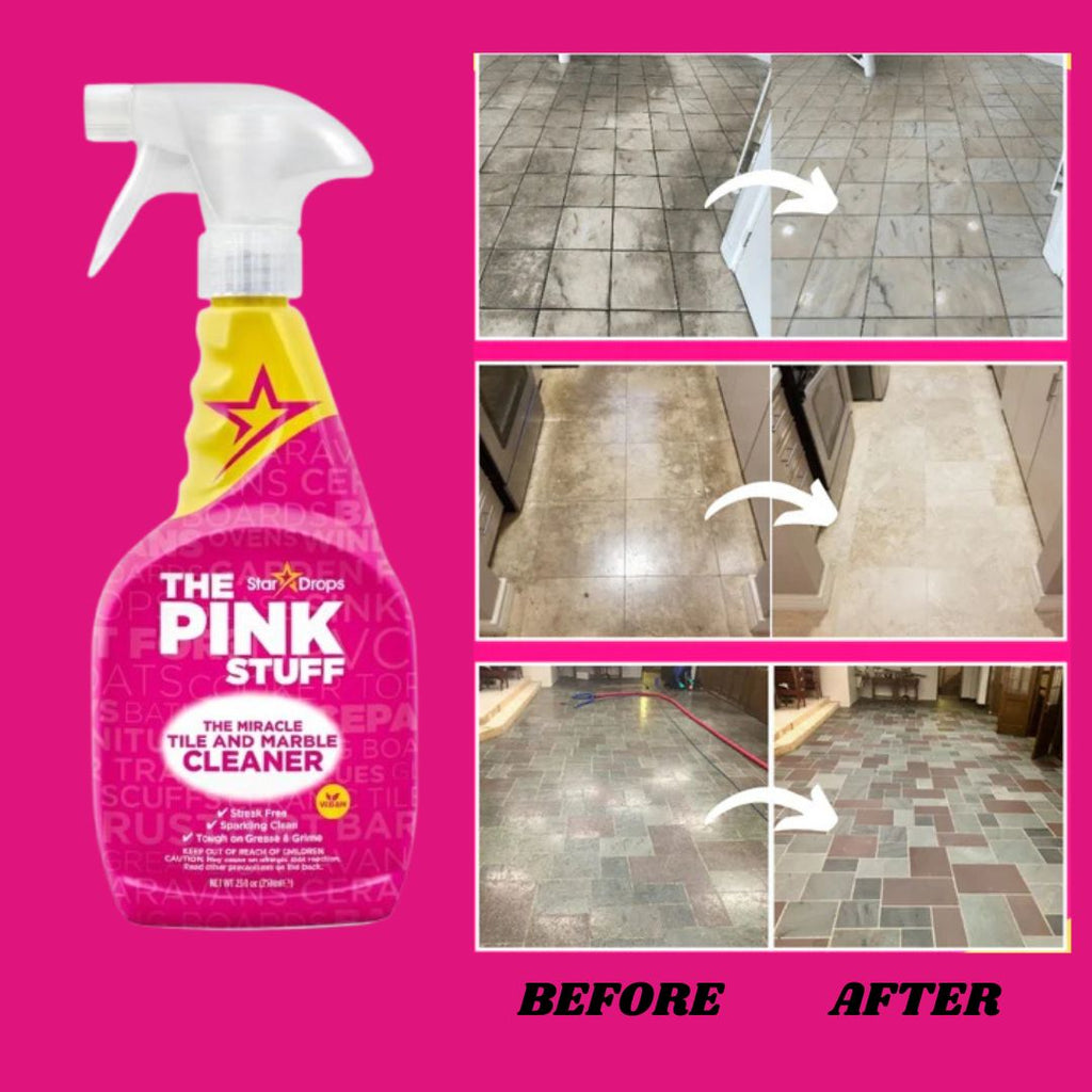 The Miracle Tile and Marble Cleaner- THE PINK STUFF 500ml