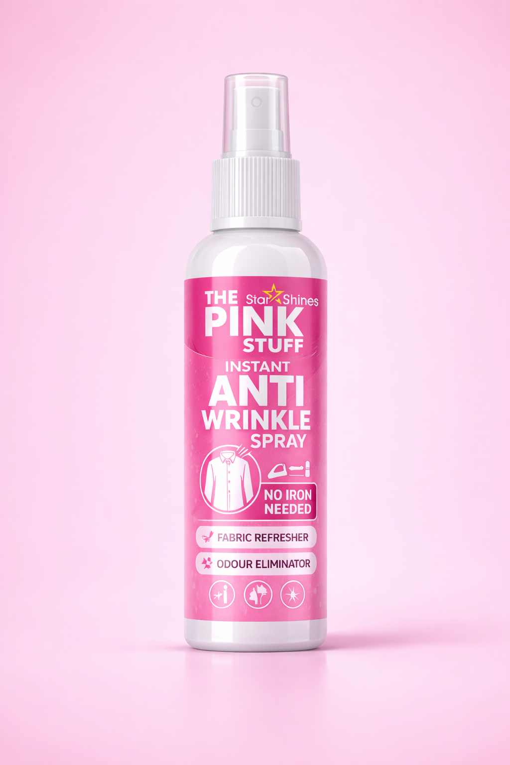 THE PINK STUFF Star Shines Clean & Wear Bundle – No Press Needed