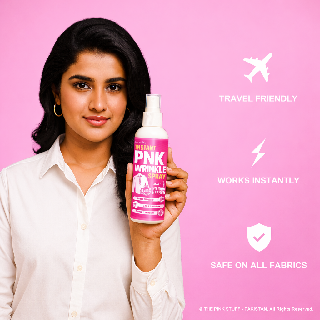 The Miracle Anti Wrinkle Spray, No Iron Needed, Fabric Refresher with Odour Eliminator 250mL